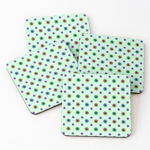 Item preview, Eye Pattern on Green designed and sold by Zurickdesigns.