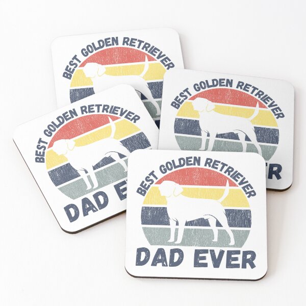 Item preview, Best golden retriever dad ever quote Funny retriever dad saying designed and sold by OneTimeEngineer.
