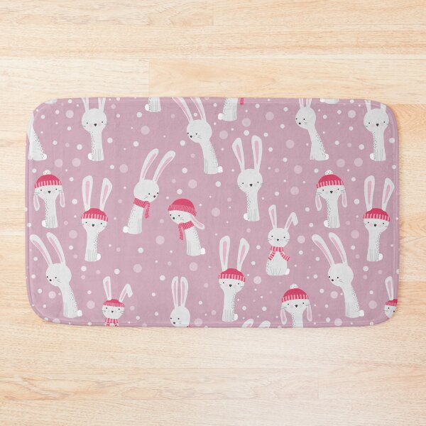 Item preview, Cute Bunnies in the Snowfall designed and sold by space-kitten.