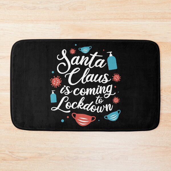 Item preview, Santa Claus is coming to Lockdown designed and sold by lemontee.
