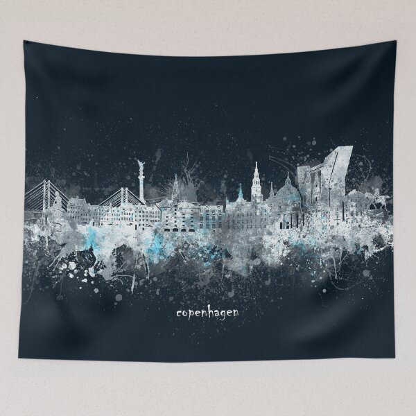 Item preview, copenhagen skyline designed and sold by BekimART2.