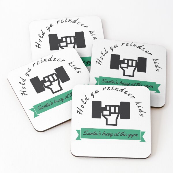 Item preview, Santa at the gym designed and sold by Zilch-o.