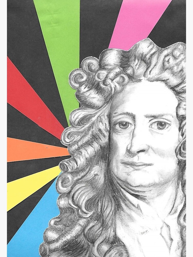 Sir Isaac Newton, English Physicist by Print Collector