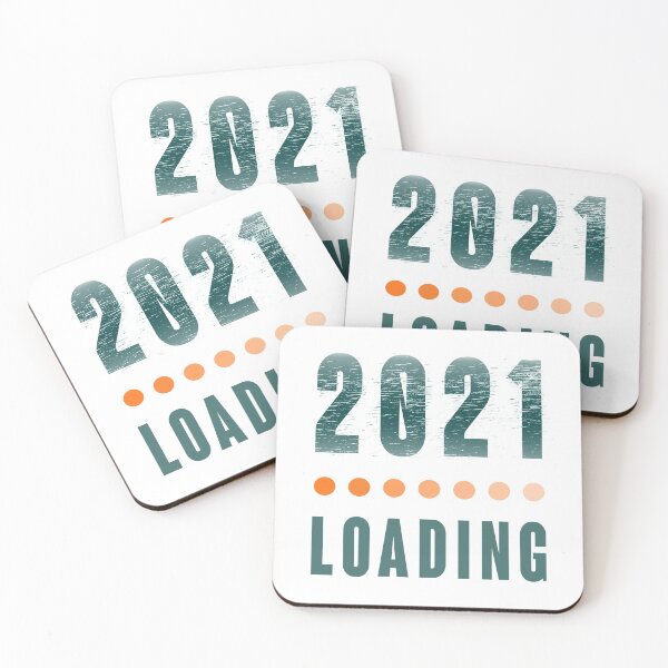 Item preview, Happy New Year 2021 Loading Colorful Design designed and sold by MinsND.