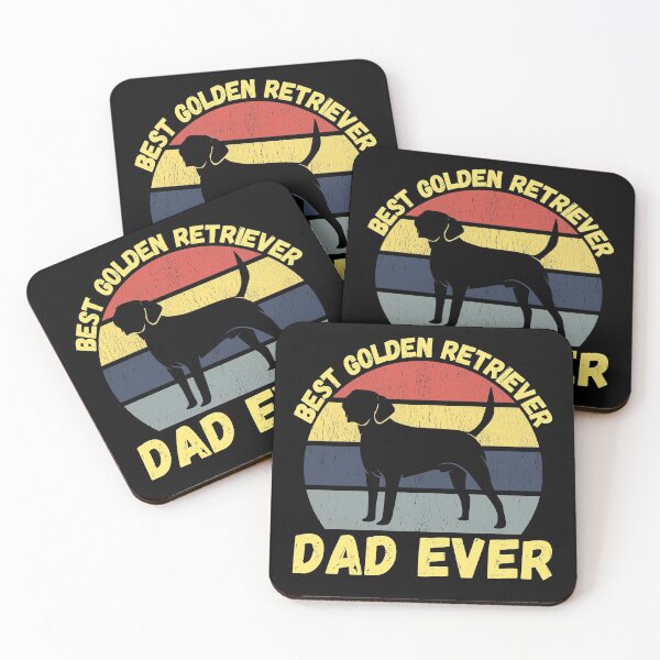 Item preview, Best golden retriever dad ever quote Funny retriever dad saying designed and sold by OneTimeEngineer.