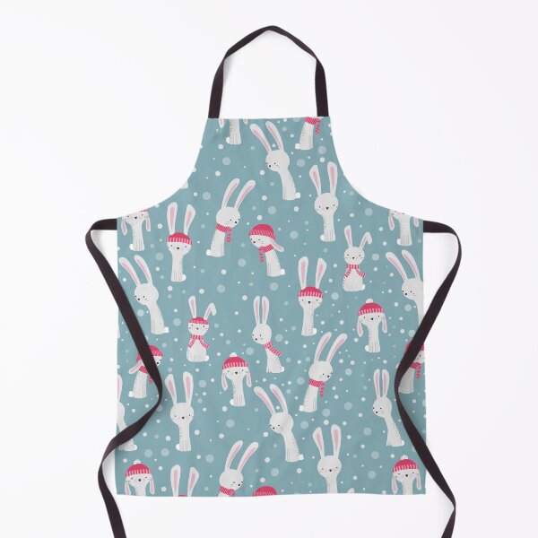 Item preview, Cute Bunnies in the Snowfall designed and sold by space-kitten.