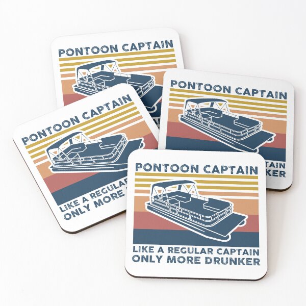 Item preview, funny pontoon captain designed and sold by TekknoOutfits.