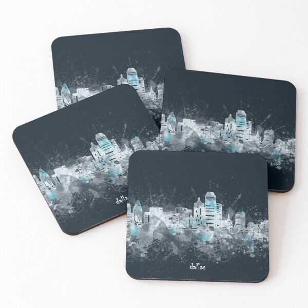Item preview, dallas skyline designed and sold by BekimART2.