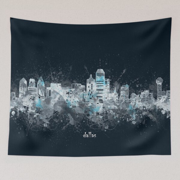 Item preview, dallas skyline designed and sold by BekimART2.
