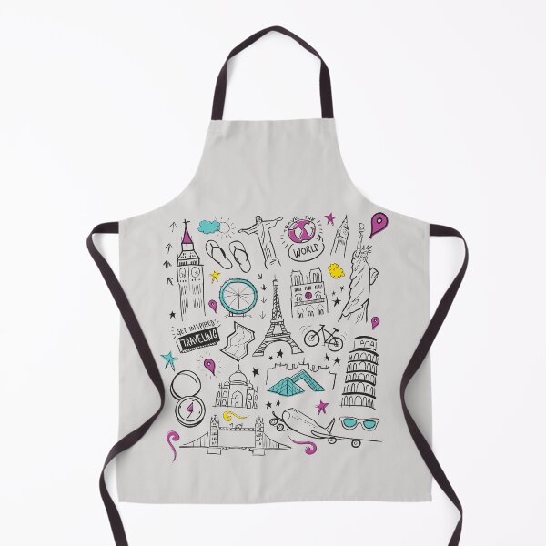 Item preview, travel get inspired travelling hand drawn designed and sold by missmarylin.