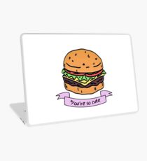 you're so cute // burger Laptop Skin