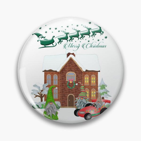 Item preview, Merry Christmas Gnomes designed and sold by TigsArts.
