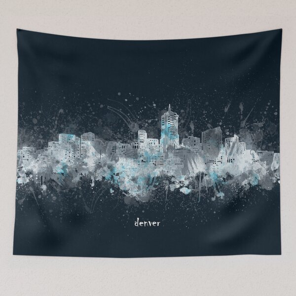 Item preview, denver skyline designed and sold by BekimART2.