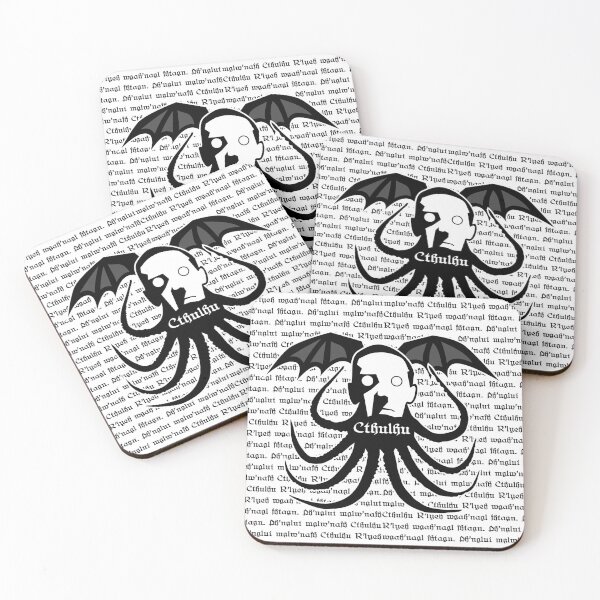 Item preview, Cthulhu Logo on Text Background designed and sold by MaesterAemon.