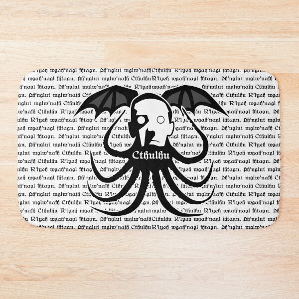 Item preview, Cthulhu Logo on Text Background designed and sold by MaesterAemon.