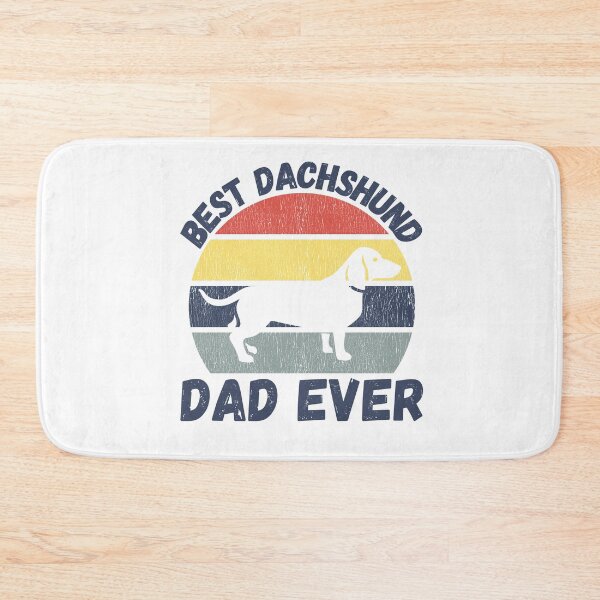 Item preview, Best DACHSHUND dad ever quote Funny DACHSHUND saying designed and sold by OneTimeEngineer.