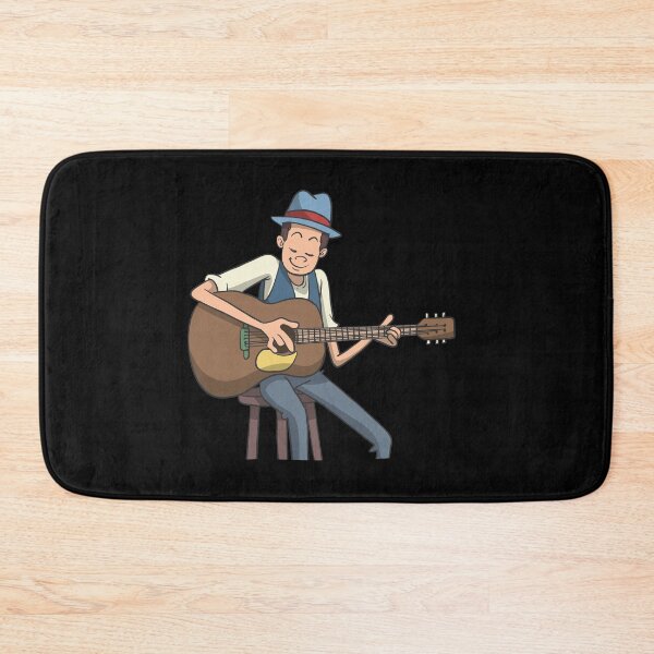 Item preview, Acoustic Western guitarist with guitar designed and sold by Monkey Ful.