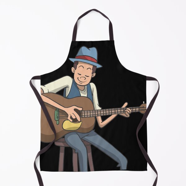 Item preview, Acoustic Western guitarist with guitar designed and sold by Monkey Ful.