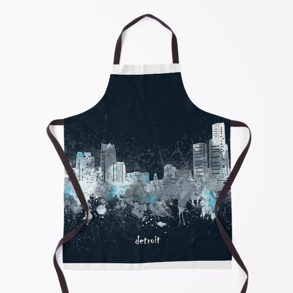 Item preview, detroit skyline designed and sold by BekimART2.