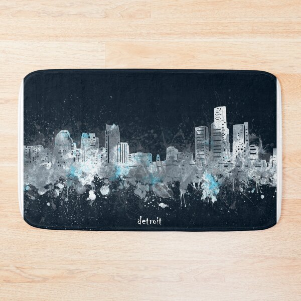 Item preview, detroit skyline designed and sold by BekimART2.