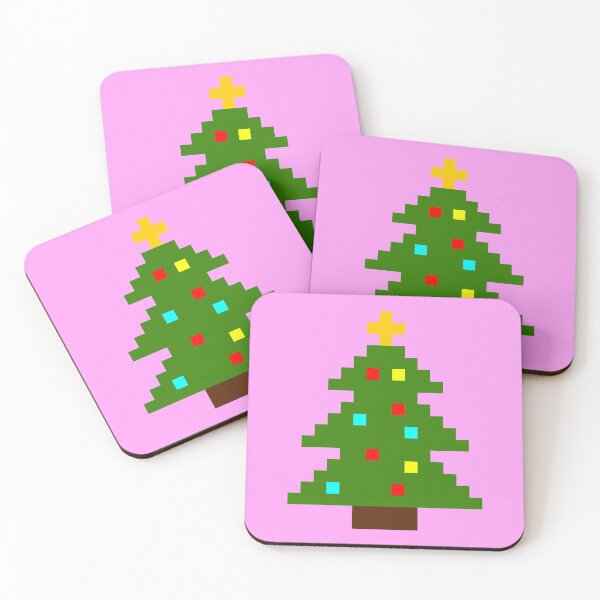 Item preview, Pixel Art Christmas Tree 4 designed and sold by akaiawa.