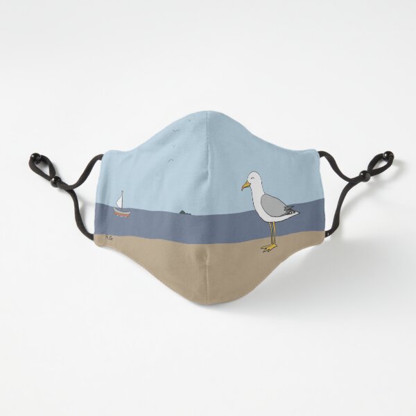 Happy Seagull Fitted 3-Layer