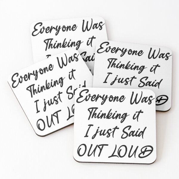 Item preview, Everyone Was Thinking It I Just Said It Funny Handwriting designed and sold by Isouan.