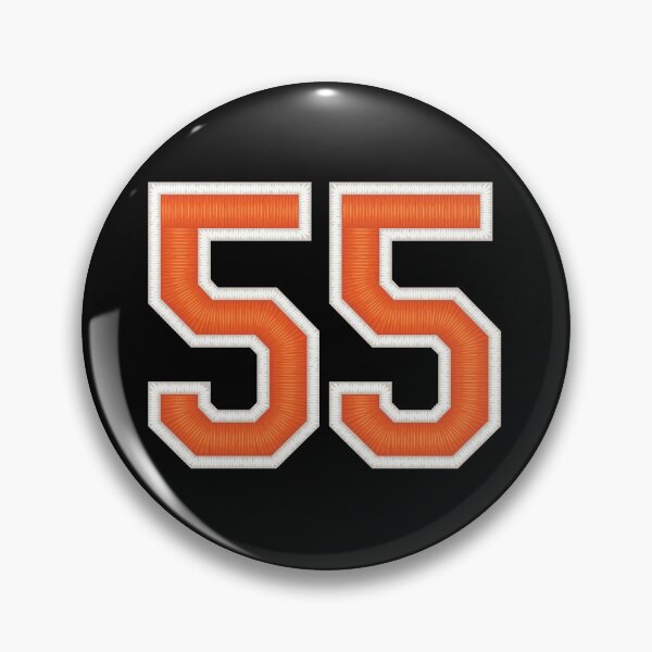 Item preview, Sports Number 55 Jersey fifty-five Orange designed and sold by elhefe.