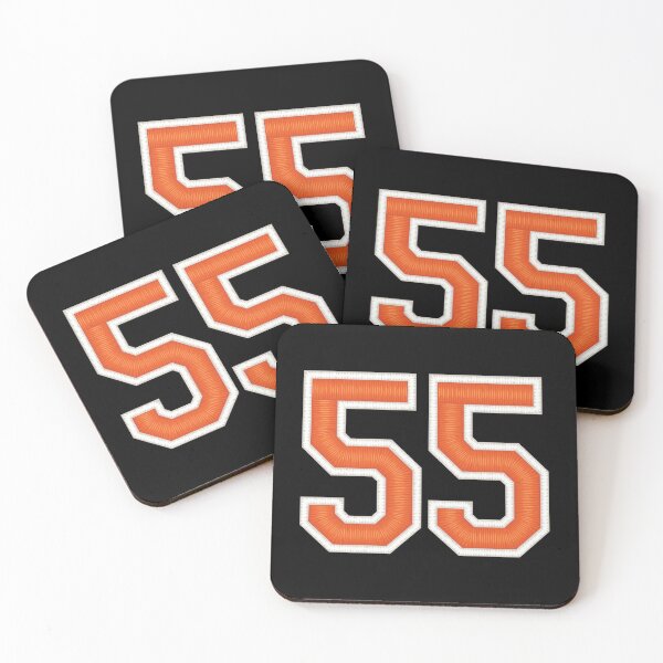 Item preview, Sports Number 55 Jersey fifty-five Orange designed and sold by elhefe.