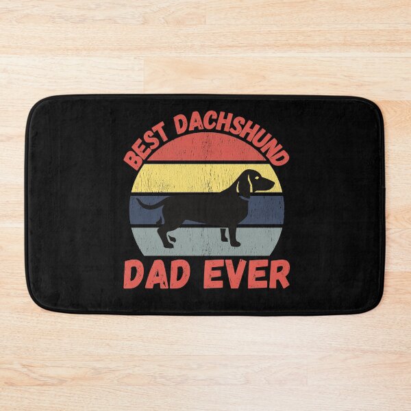 Item preview,  Best DACHSHUND dad ever quote Funny DACHSHUND saying designed and sold by OneTimeEngineer.