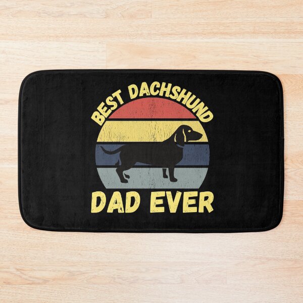 Item preview, Best DACHSHUND dad ever quote Funny DACHSHUND saying designed and sold by OneTimeEngineer.