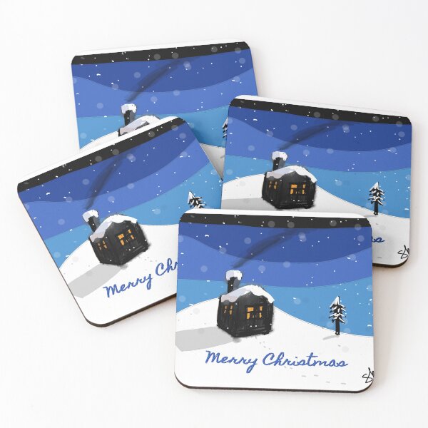 Item preview, Christmas message snow scene designed and sold by Pittstop.