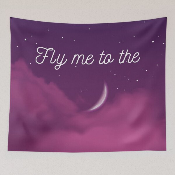 Item preview, Fly me to the moon designed and sold by hipposstore.