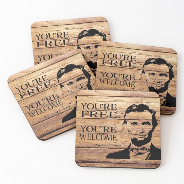 Item preview, Abe Lincoln You're Free designed and sold by bjcoving.