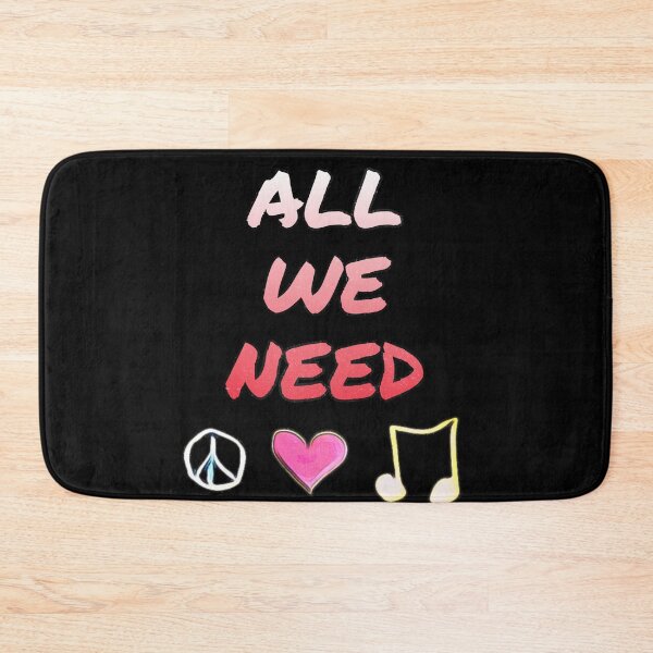 Item preview, All We Need Is Peace Love And Music designed and sold by Gordon Nelson.