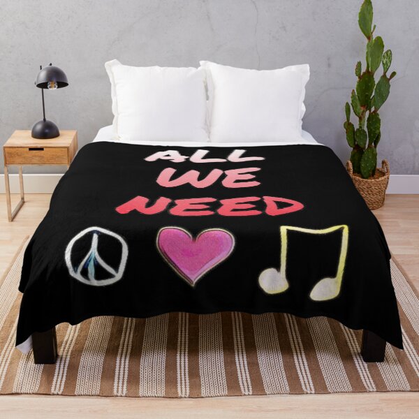 Item preview, All We Need Is Peace Love And Music designed and sold by Gordon Nelson.