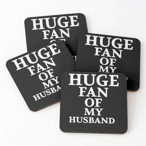 Item preview, Huge Fan of my Husband Funny  designed and sold by Christof  Hall.