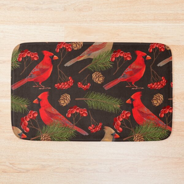 Item preview, cardinal pattern red bird designed and sold by virilamissa.