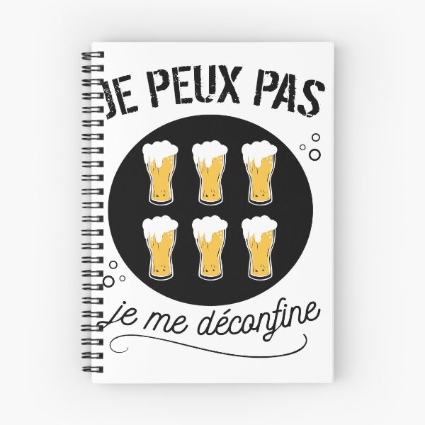 Aperçu de l'œuvre je me déconfine bière drôles créée et vendue par Catcrea.