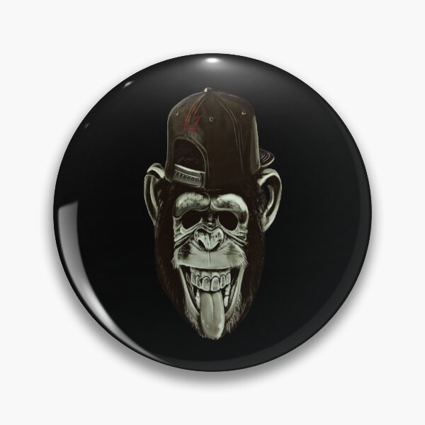 Item preview, Monkey WITH trendy cap designed and sold by Hamaridukaan.