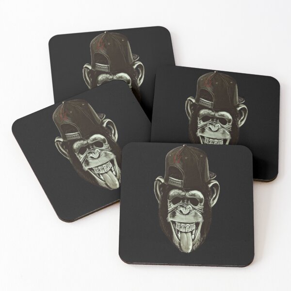 Item preview, Monkey WITH trendy cap designed and sold by Hamaridukaan.