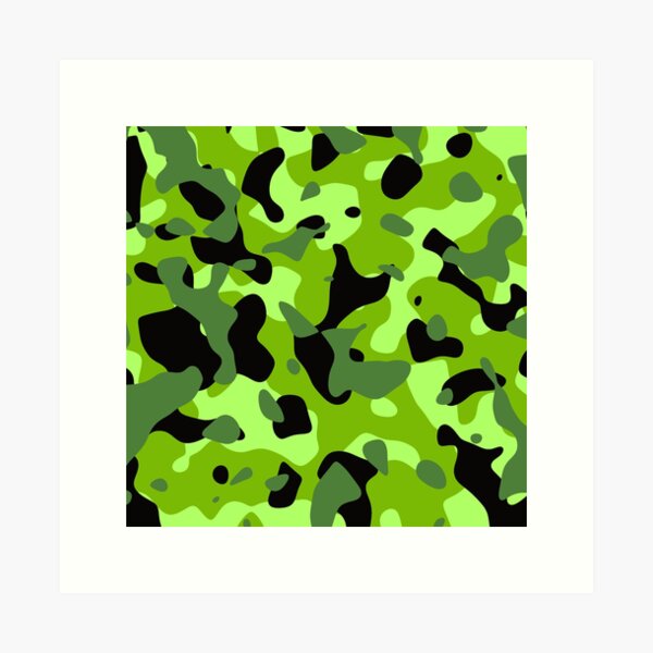 Item preview, Cool Lime Green Camo designed and sold by NECHSTORE.
