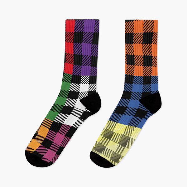 Item preview, Multi Color Buffalo Plaid Checked Pattern designed and sold by dhajr.
