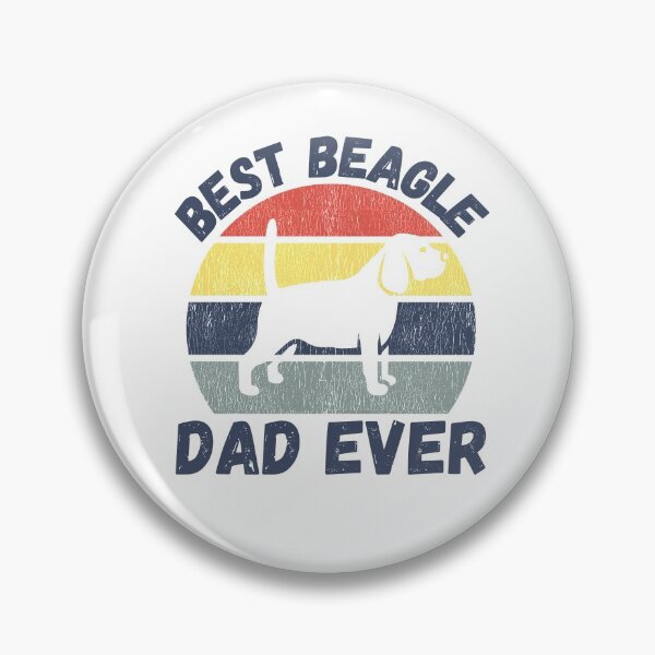 Item preview, Funny beagle dad saying Best beagle dad ever  designed and sold by OneTimeEngineer.