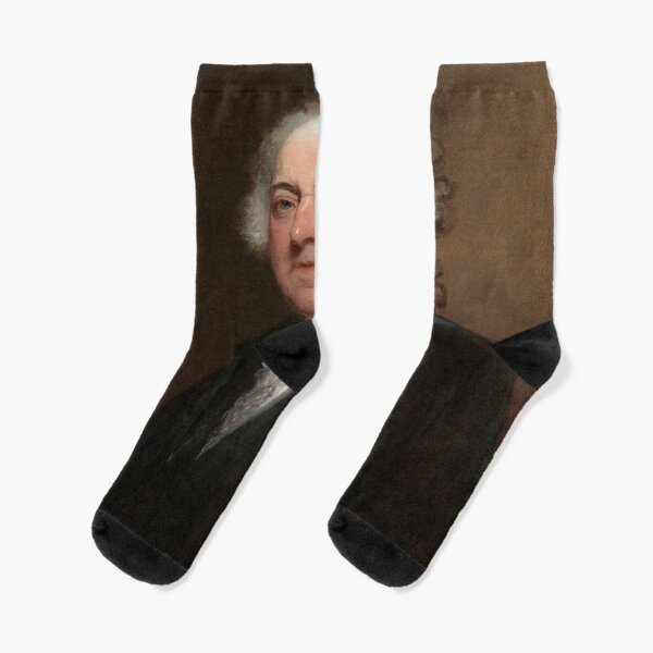 John Adams Portrait Socks