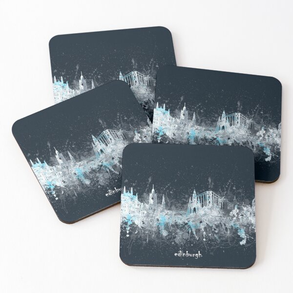 Item preview, edinburgh skyline designed and sold by BekimART2.