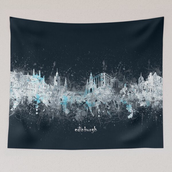 Item preview, edinburgh skyline designed and sold by BekimART2.