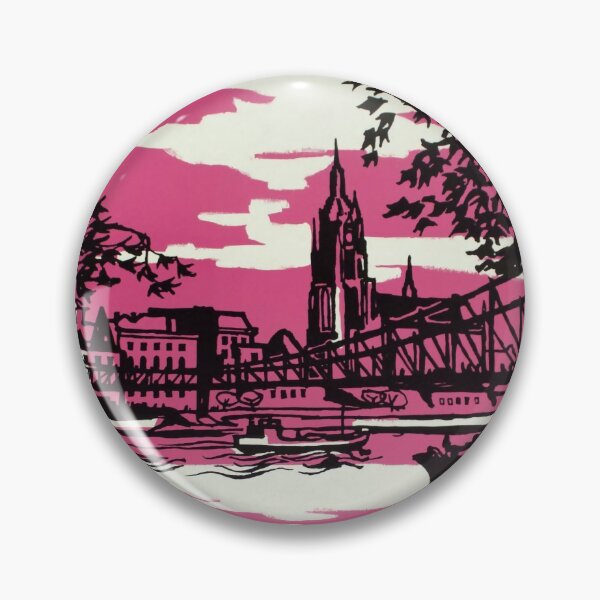 Item preview, retro classic Frankfurt poster designed and sold by CorasPosters.