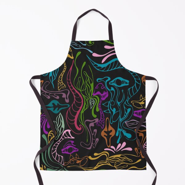 Item preview, pattern with futuristic shapes designed and sold by Alex-Saltykova.