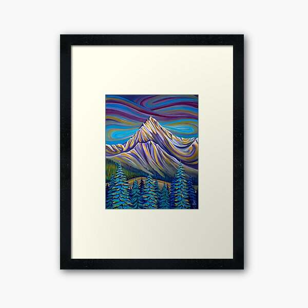 Item preview, Hometown View - Fisher Peak designed and sold by WendyFranzArt.